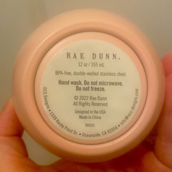 🆕RAE DUNN: “Rose’ All Day” INSULATED STAINLESS STEEL WINE 🍷 GLASS- 12 oz - Picture 3 of 5